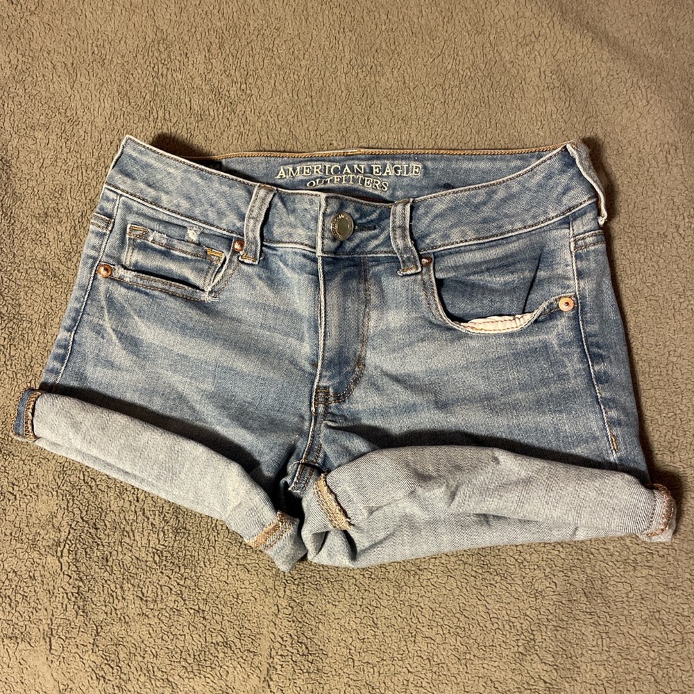 American Eagle jean shorts